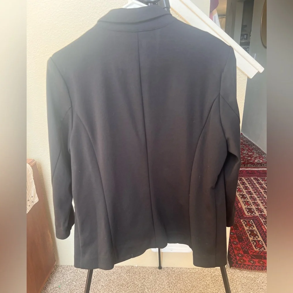 LC Lauren Conrad Women's Black Blazer - Picture 2 of 9